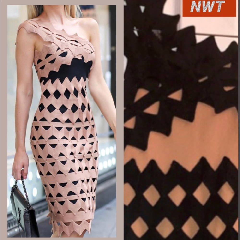 Sale🔥NWT- 🇧🇷thick Bandage one shoulder(🎁free surprise gift)
